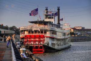 Stanwycks Photography, The Natchez Steamboat at Dusk
