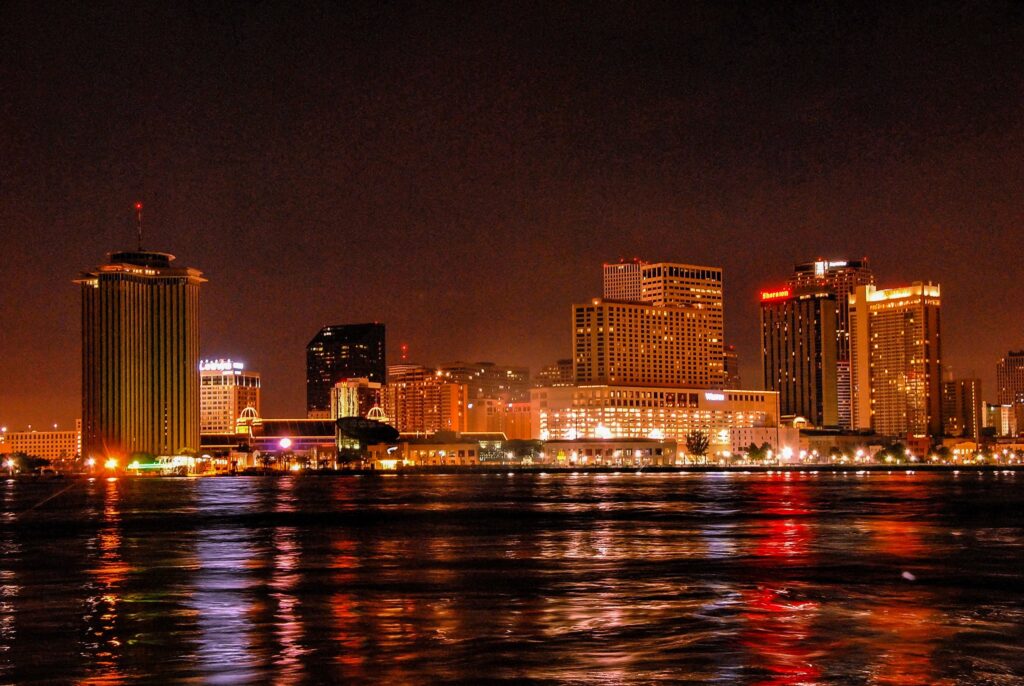 Stanwycks Photography, Night Photography of the New Orleans Sky Line